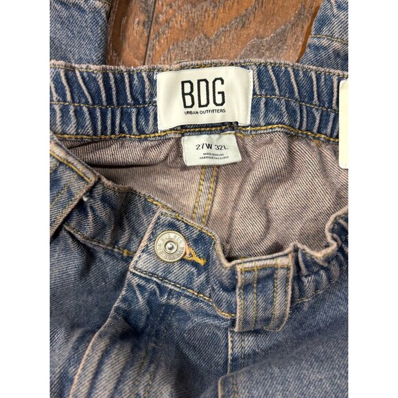 NEW BDG Urban Outfitters Denim Skate Jeans W27 L32 Womens Blue Carpenter Cargo - Picture 7 of 13